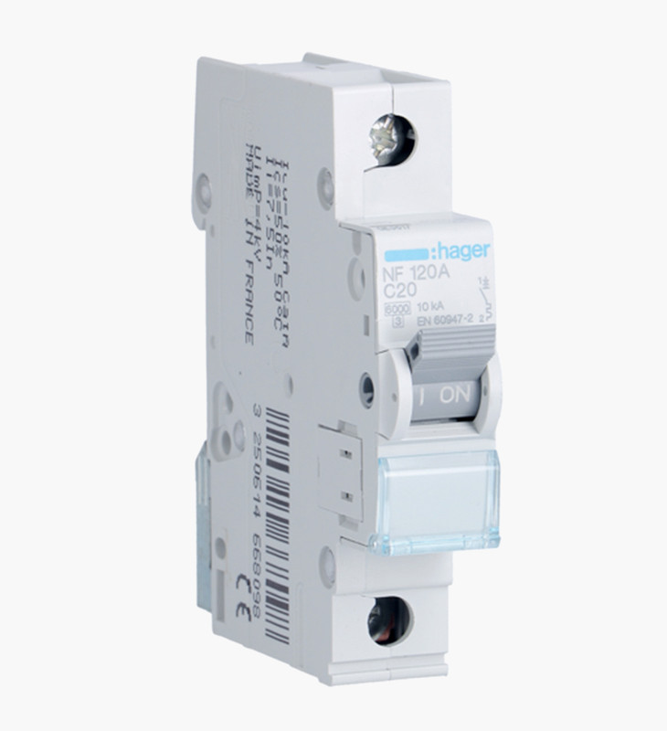 قاطع مينتشر هاجر أحادي 20 أمبير - 10كيلو