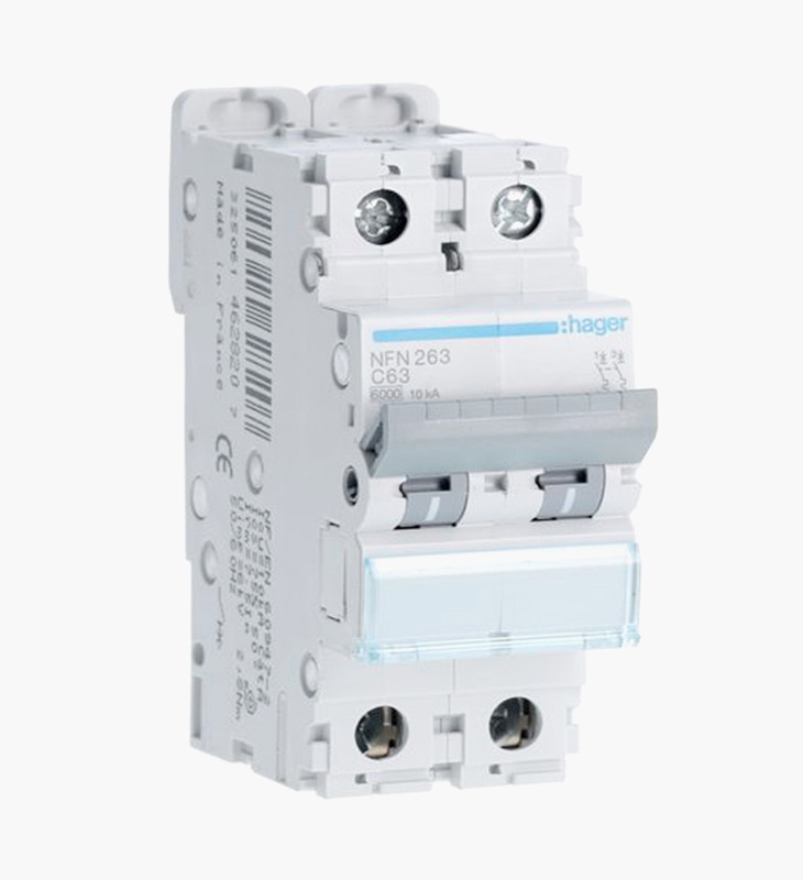 قاطع مينتشر هاجر ثنائي 20 أمبير - 10كيلو