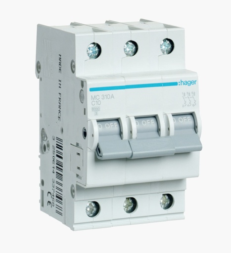 [1050001043] قاطع مينتشر هاجر ثلاثي 10 أمبير - 6كيلو