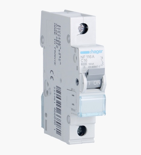 [1050001139] قاطع مينتشر هاجر أحادي 16 أمبير - 10كيلو