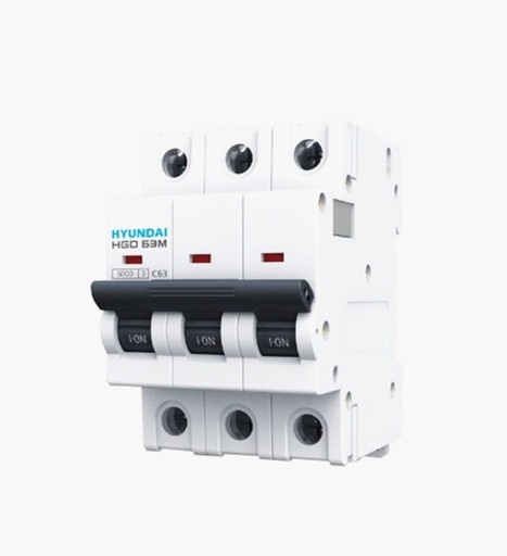 [1050001518] قاطع تيار هيونداي  مينتشر ثلاثي 6 أمبير - 4.5كيلو