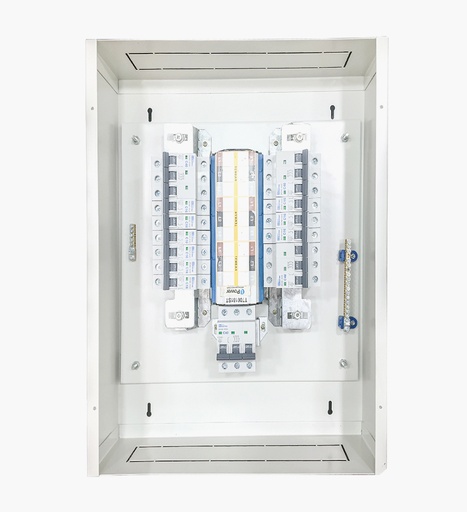 [1030002636] لوحة توزيع بيتا 24 خط ببارة نحاسية و عمومى مينتشر 