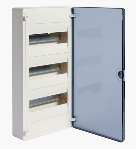 [1050001275] لوحة خطوط هاجر خارج الحائط بباب شفاف  36 خط 3صفوف