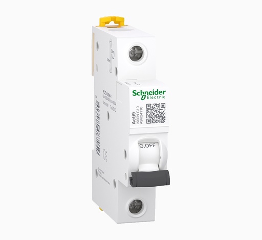 [A9K24110] قاطع مينتشر - أحادي - 10 أمبير - 6ك - شنايدر