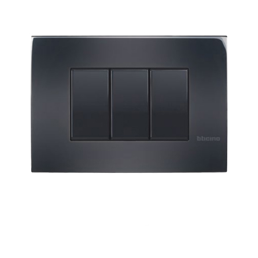 [AE4803M3GR] وش ٣ فتحة ماتكس ايدج رمادي - بتشينو الكرتونة 40 قطعة 